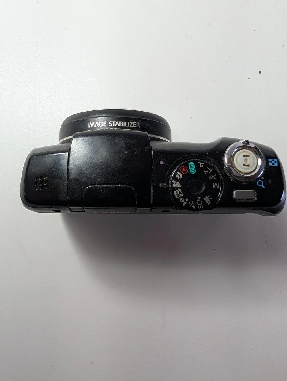 Lot Of 2 Canon PowerShot SX120 IS 10MP Digital Cameras 1 Works, 1 Parts Repair